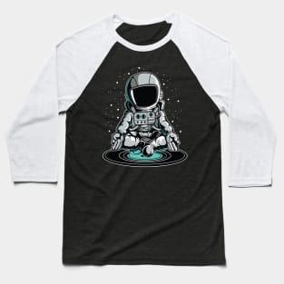 Astronaut Mediating Baseball T-Shirt